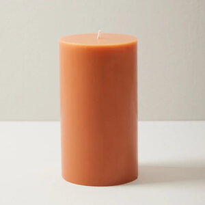 Pillar Candle - 4" X 7" - Terracotta